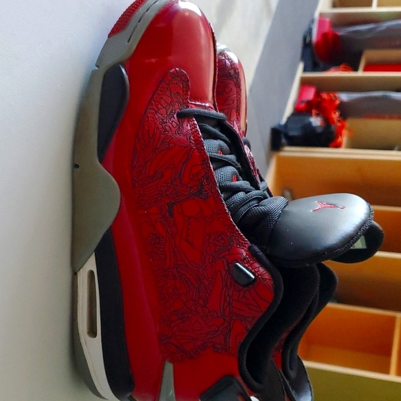 Red and black Jordan's - Picture 1 of 2